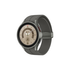 Samsung Galaxy Watch5 Pro 3,56 cm (1.4") OLED 45 mm Numérique 450 x 450 pixels Écran tactile Titane Wifi GPS (satellite)