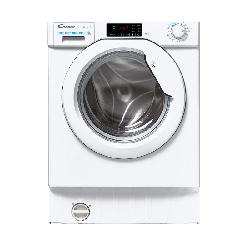 Candy Smart CBD 485D1E/1-S machine à laver avec sèche linge Intégré Charge avant Blanc E Candy Smart CBD 485D1E/1-S machine à laver avec sèche linge Intégré Charge avant Blanc E