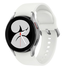 Samsung Galaxy Watch4 3,05 cm (1.2") OLED 40 mm Numérique 396 x 396 pixels Écran tactile Argent Wifi GPS (satellite)