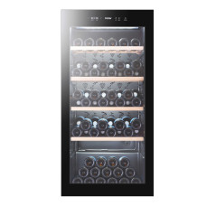 Haier Wine Bank 60 Serie 3 WS105GA Refroidisseur de vin compresseur Pose libre Noir 105 bouteille(s)