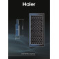 Haier Wine Bank 60 Serie 3 WS105GA Refroidisseur de vin compresseur Pose libre Noir 105 bouteille(s)