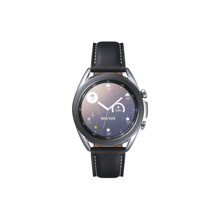 Samsung Galaxy Watch3 3,05 cm (1.2") OLED 41 mm Numérique 360 x 360 pixels Écran tactile Argent Wifi GPS (satellite)