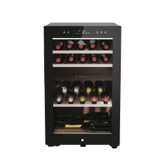 Haier Wine Bank 50 Serie 7 HWS42GDAU1 Refroidisseur de vin compresseur Pose libre Noir 42 bouteille(s)