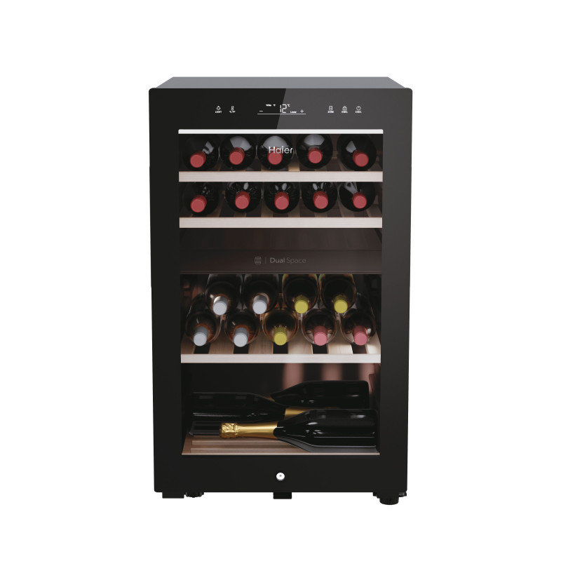 Haier Wine Bank 50 Serie 7 HWS42GDAU1 Refroidisseur de vin compresseur Pose libre Noir 42 bouteille(s) Haier Wine Bank 50 Serie 7 HWS42GDAU1 Refroidisseur de vin compresseur Pose libre Noir 42 bouteille(s)
