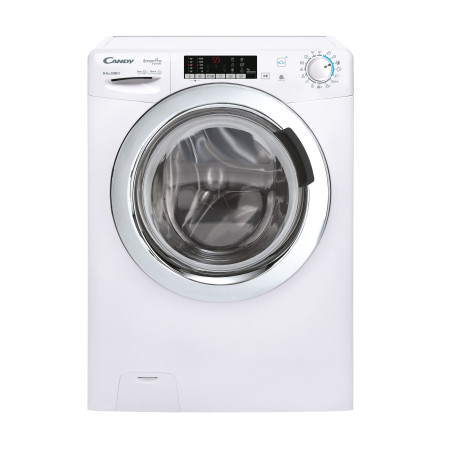 Candy CSOW 5854TWMC-S machine à laver avec sèche linge Pose libre Charge avant Blanc D