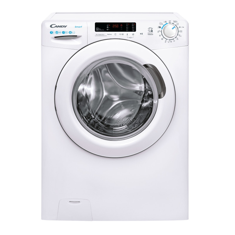 Candy Smart CS4 1272DE/1-S machine à laver Charge avant 7 kg 1200 tr/min Blanc