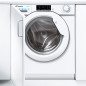 Candy Smart CBD 485D1E/1-S machine à laver avec sèche linge Intégré Charge avant Blanc E