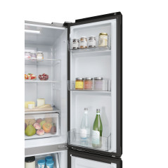 Haier Cube 83 Serie 3 HCR3818ENPT frigo américain Pose libre 467 L E Anthracite