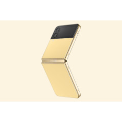 Samsung Galaxy Z Flip4 Bespoke Edition SM-F721B 17 cm (6.7") Double SIM Android 12 5G USB Type-C 8 Go 256 Go 3700 mAh Or, Jaune