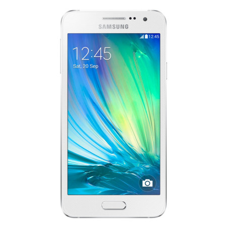 Samsung Galaxy A3 SM-A300FU smartphone 11,4 cm (4.5") SIM unique Android 4.4 4G Micro-USB B 1,5 Go 16 Go 1900 mAh Blanc
