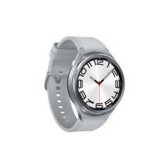 Samsung Galaxy Watch6 Classic 3,81 cm (1.5") OLED 47 mm Numérique 480 x 480 pixels Écran tactile Argent Wifi GPS (satellite)