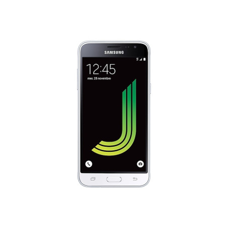 Samsung Galaxy J3 (2016) SM-J320FZ 12,7 cm (5") SIM unique 4G Micro-USB 1,5 Go 8 Go 2600 mAh Blanc