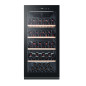 Haier HWS116GAE Refroidisseur de vin compresseur Pose libre Noir 116 bouteille(s)