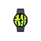 Samsung Galaxy Watch6 3,81 cm (1.5") OLED 44 mm Numérique 480 x 480 pixels Écran tactile Graphite Wifi GPS (satellite) Samsung Galaxy Watch6 3,81 cm (1.5") OLED 44 mm Numérique 480 x 480 pixels Écran tactile Graphite Wifi GPS (satellite)