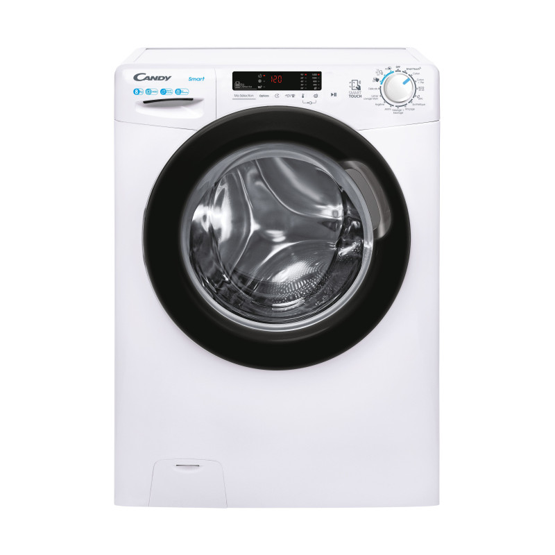Candy Smart CS 1482DWB4/1-47 machine à laver Charge avant 8 kg 1400 tr/min Blanc Candy Smart CS 1482DWB4/1-47 machine à laver Charge avant 8 kg 1400 tr/min Blanc