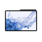 Samsung Galaxy Tab S8+ SM-X800N Qualcomm Snapdragon 128 Go 31,5 cm (12.4") 8 Go Wi-Fi 6E (802.11ax) Argent Samsung Galaxy Tab S8+ SM-X800N Qualcomm Snapdragon 128 Go 31,5 cm (12.4") 8 Go Wi-Fi 6E (802.11ax) Argent