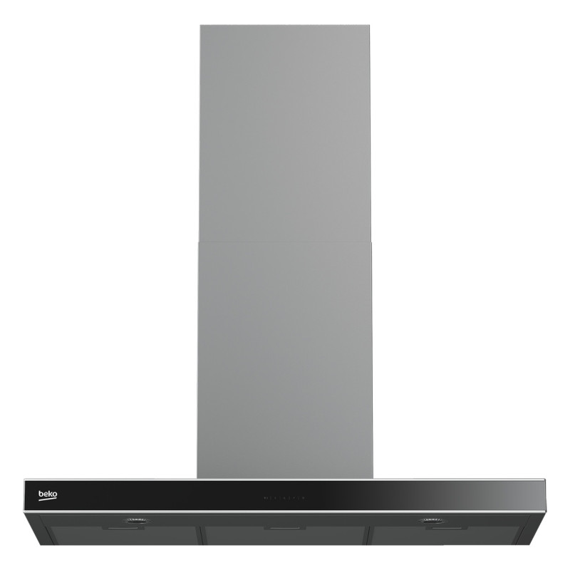 Beko HCB93741BXH, Dunstabzugshaube Montée au mur Acier inoxydable 730 m³/h