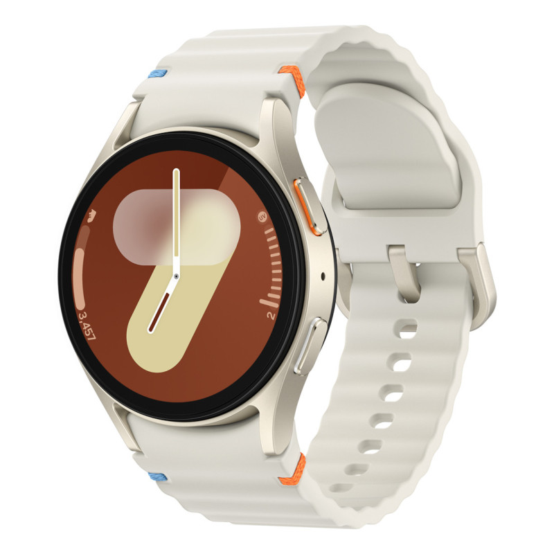Samsung Galaxy Watch7 3,3 cm (1.3") AMOLED 40 mm Numérique 432 x 432 pixels Écran tactile 4G Crème Wifi GPS (satellite) Samsung Galaxy Watch7 3,3 cm (1.3") AMOLED 40 mm Numérique 432 x 432 pixels Écran tactile 4G Crème Wifi GPS (satellite)