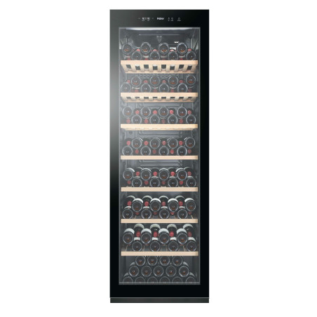Haier Wine cellar HWS188GAE Pose libre Noir 188 bouteille(s)