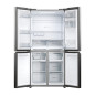 Haier Cube 83 Serie 5 HCW58F18EWMP frigo américain Pose libre 507 L E Platine, Acier inoxydable Haier Cube 83 Serie 5 HCW58F18EWMP frigo américain Pose libre 507 L E Platine, Acier inoxydable