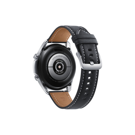 Samsung Galaxy Watch3 3,56 cm (1.4") OLED 45 mm Numérique 360 x 360 pixels Écran tactile Argent Wifi GPS (satellite)