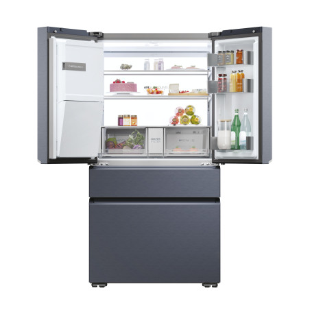 Haier HFW7918EIMB frigo américain Pose libre 601 L E Noir