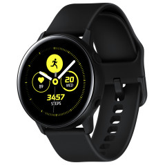 Samsung Galaxy Watch Active 2,79 cm (1.1") OLED 40 mm Numérique 360 x 360 pixels Écran tactile Noir Wifi GPS (satellite)