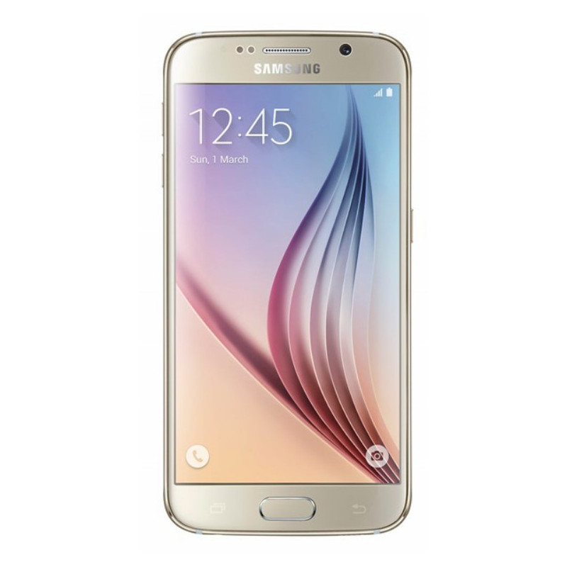 Samsung Galaxy S6 SM-G920F 12,9 cm (5.1") SIM unique Android 5.0 4G Micro-USB 3 Go 32 Go 2550 mAh Or Samsung Galaxy S6 SM-G920F 12,9 cm (5.1") SIM unique Android 5.0 4G Micro-USB 3 Go 32 Go 2550 mAh Or