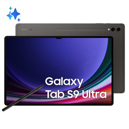 Samsung Galaxy Tab S9 Ultra Qualcomm Snapdragon 256 Go 37,1 cm (14.6") 12 Go Wi-Fi 6 (802.11ax) Android 13 Graphite