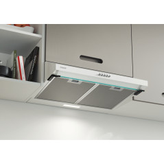 Candy CFT63 1W 1 Hottes Built-in Murale, Casquette, Blanc, LED, white, Blanc
