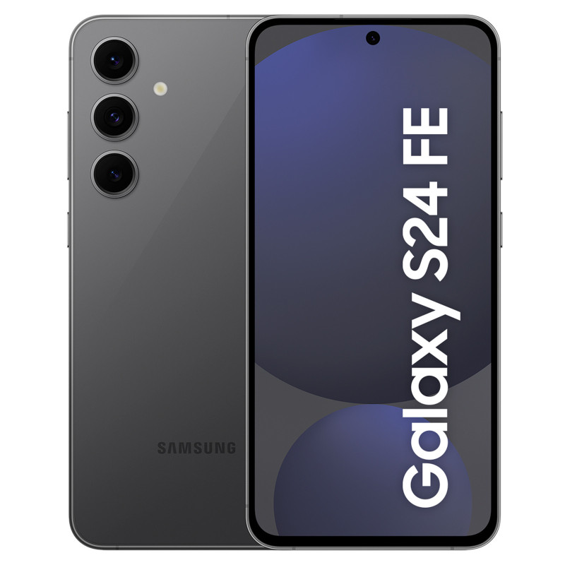 Samsung Galaxy S24 FE 17 cm (6.7") Double SIM Android 14 5G USB Type-C 8 Go 256 Go 4700 mAh Graphite Samsung Galaxy S24 FE 17 cm (6.7") Double SIM Android 14 5G USB Type-C 8 Go 256 Go 4700 mAh Graphite