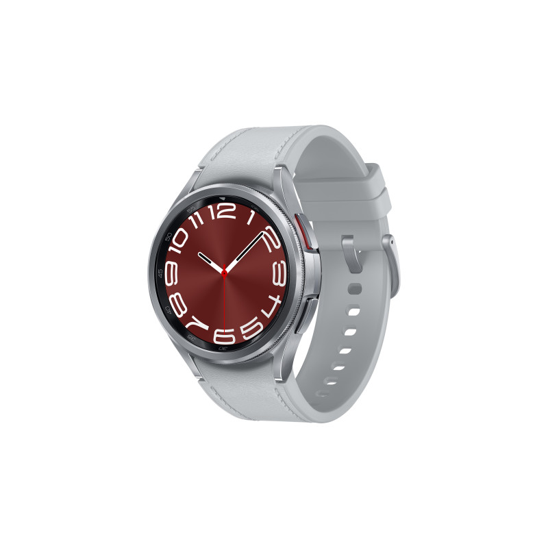 Samsung Galaxy Watch6 Classic 3,3 cm (1.3") OLED 43 mm Numérique 432 x 432 pixels Écran tactile Argent Wifi GPS (satellite) Samsung Galaxy Watch6 Classic 3,3 cm (1.3") OLED 43 mm Numérique 432 x 432 pixels Écran tactile Argent Wifi GPS (satellite)