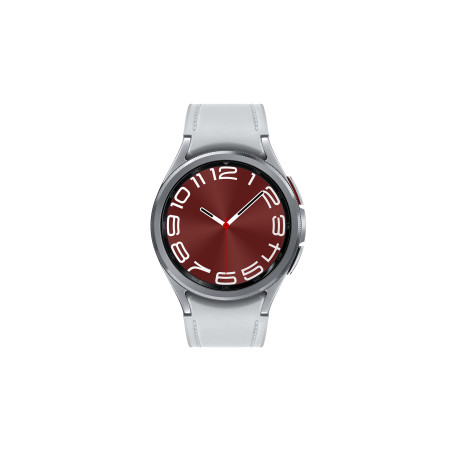 Samsung Galaxy Watch6 Classic 3,3 cm (1.3") OLED 43 mm Numérique 432 x 432 pixels Écran tactile Argent Wifi GPS (satellite)