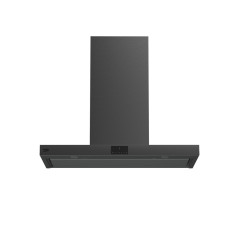 Beko HCB91845BDXH hotte Montée au mur Noir 750 m³ h