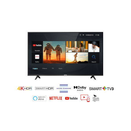 TCL P61 55P610 TV 139,7 cm (55") 4K Ultra HD Smart TV Wifi Noir 280 cd/m²