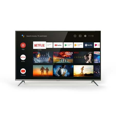 TCL 65EP640 TV 165,1 cm (65") 4K Ultra HD Smart TV Wifi Noir, Argent 260 cd m²