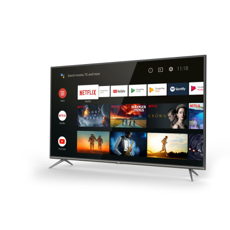 TCL 65EP640 TV 165,1 cm (65") 4K Ultra HD Smart TV Wifi Noir, Argent 260 cd/m²