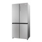 Haier Cube 83 Serie 3 HCR3818ENMM frigo américain Pose libre 467 L E Platine, Acier inoxydable Haier Cube 83 Serie 3 HCR3818ENMM frigo américain Pose libre 467 L E Platine, Acier inoxydable