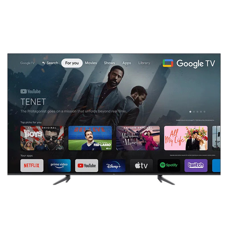TCL C64 65C644 TV 165,1 cm (65") 4K Ultra HD Smart TV Wifi Titane TCL C64 65C644 TV 165,1 cm (65") 4K Ultra HD Smart TV Wifi Titane