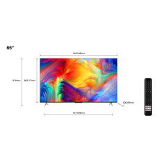 TCL P63 P638 165,1 cm (65") 4K Ultra HD Smart TV Wifi Noir