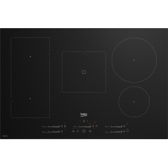Beko HII85770UFT Noir Intégré 80 cm Plaque avec zone à induction 5 zone(s)