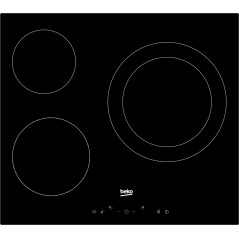 Beko HIC63402T plaque Noir Intégré Céramique 3 zone(s)