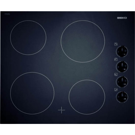 Beko HIC 64100 plaque Noir Intégré Plaque avec zone à induction 4 zone(s)