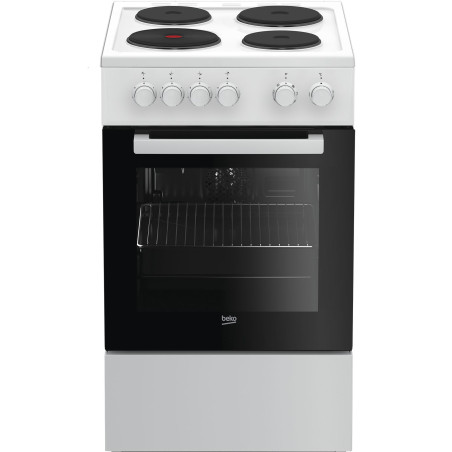 Beko FSS56000GWC four et cuisinière Electrique Plaque scellée Blanc