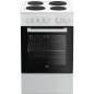 Beko FSS56000GWC four et cuisinière Electrique Plaque scellée Blanc Beko FSS56000GWC four et cuisinière Electrique Plaque scellée Blanc