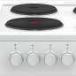 Beko FSS56000GWC four et cuisinière Electrique Plaque scellée Blanc Beko FSS56000GWC four et cuisinière Electrique Plaque scellée Blanc