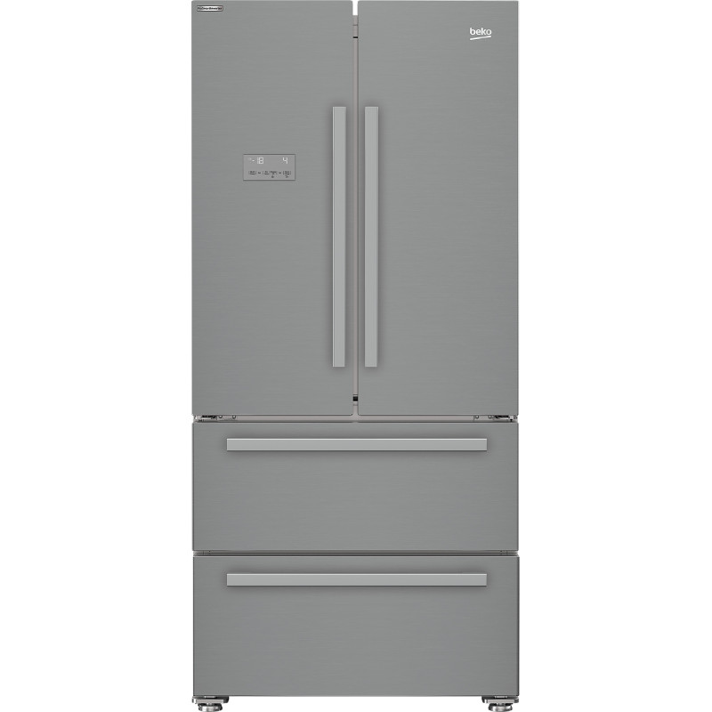 Beko GNE6049XPN frigo américain Pose libre 539 L E Acier inoxydable