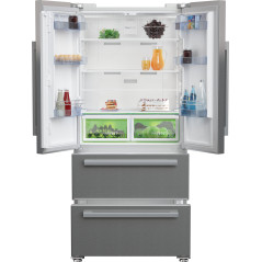 Beko GNE6049XPN frigo américain Pose libre 539 L E Acier inoxydable