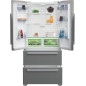 Beko GNE6049XPN frigo américain Pose libre 539 L E Acier inoxydable