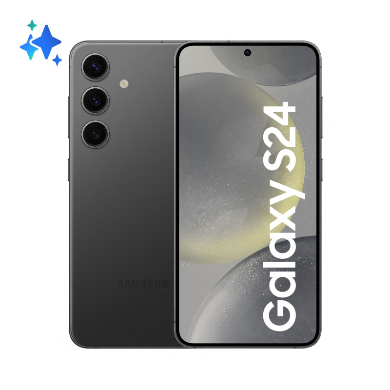 Samsung Galaxy S24 15,8 cm (6.2") Double SIM 5G USB Type-C 8 Go 256 Go 4000 mAh Noir Samsung Galaxy S24 15,8 cm (6.2") Double SIM 5G USB Type-C 8 Go 256 Go 4000 mAh Noir